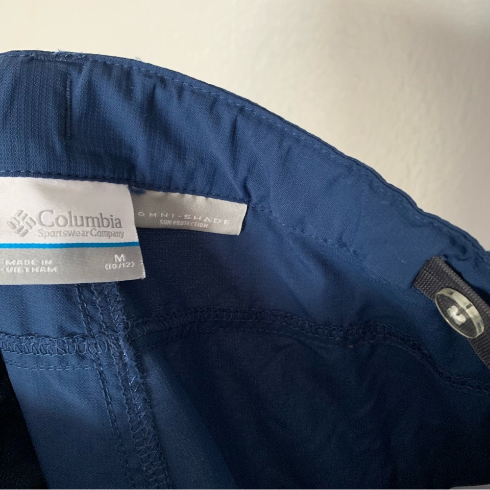 Columbia Boys Nylon Convertible Pants Size 10/12 - Picture 5 of 7